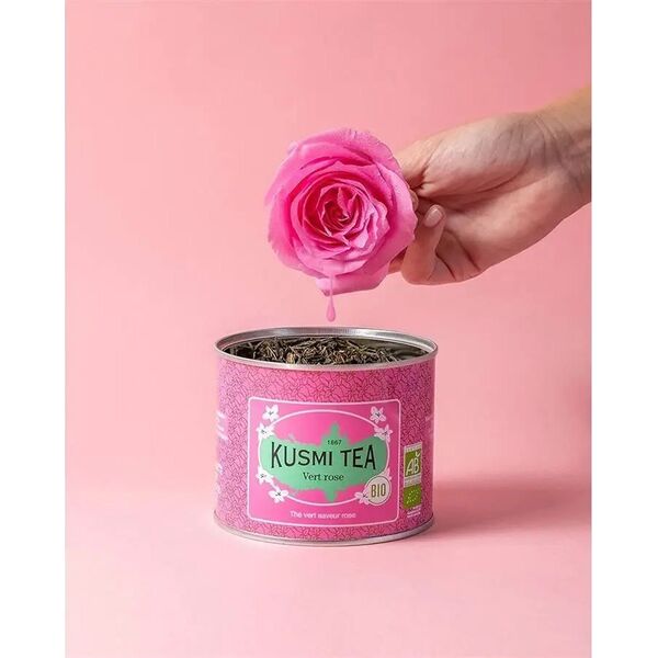 Kusmi Tea - Green rose Bio - Herbata sypana 100 g