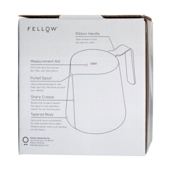 Fellow Fellow Eddy Pitcher - Dzbanek do mleka grafitowy 350 ml