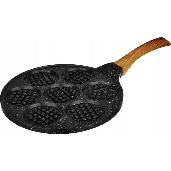 Patelnia Brunbeste PATELNIA DO MINI GOFRÓW PLACKÓW 26CM BRUNBESTE BB-1974