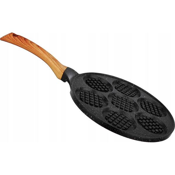 Patelnia Brunbeste PATELNIA DO MINI GOFRÓW PLACKÓW 26CM BRUNBESTE BB-1974