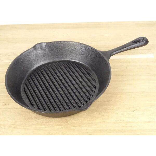 Patelnia Brunbeste PATELNIA GRILLOWA ŻELIWNA 26 cm BRUNBESTE BB-2653