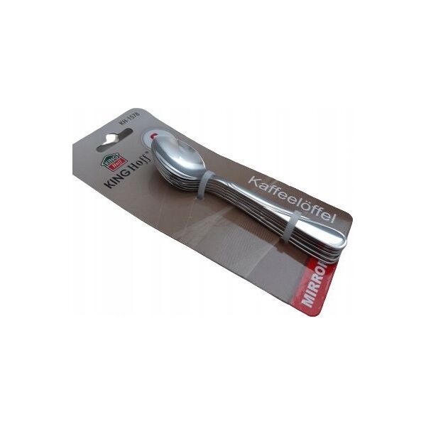 KingHoff KOMPLET ŁYŻECZEK DO KAWY 6 SZT. POŁYSK KINGHOFF KH-1578 (3504)