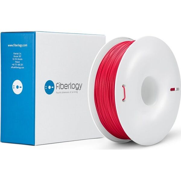 Fiberlogy Filament FiberSatin Red 1,75 mm 0,85 kg