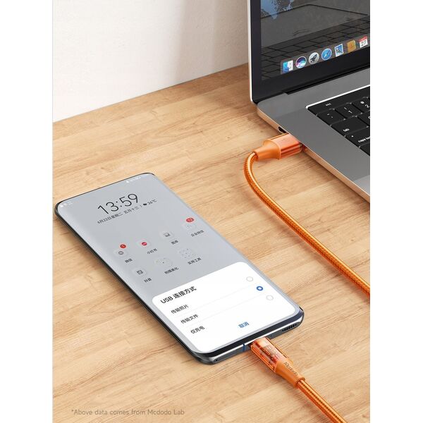 Kabel USB Mcdodo USB-C - USB-A 1.8 m Czarny (CA-2092)