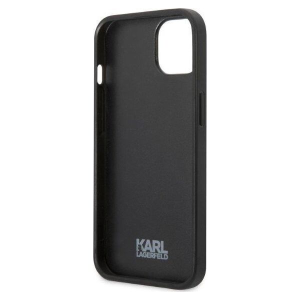 Karl Lagerfeld Etui Karl Lagerfeld KLHCP13SPMNIKPI Apple iPhone 13 mini hardcase czerwony/red Monogram Ikonik Patch
