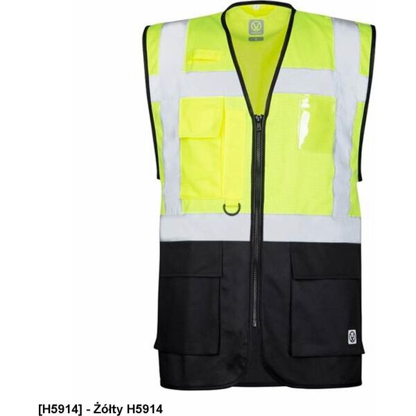 Ardon ARDON SIGNAL - kamizelka siatkowa menadżerska - Żółty H5914 M