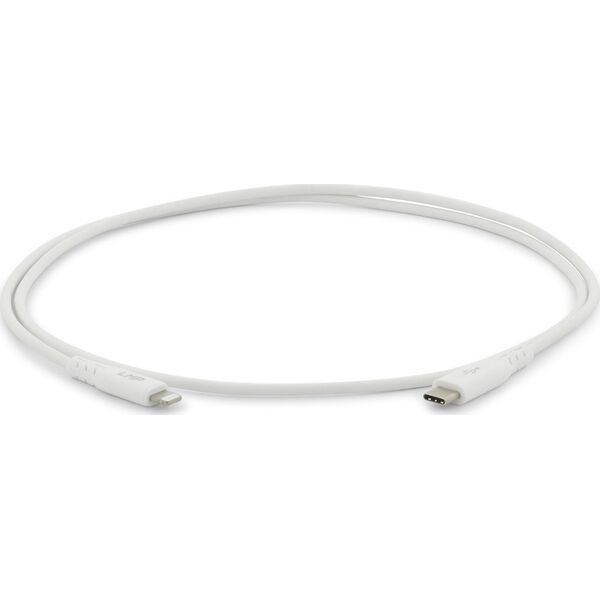 Kabel USB LMP USB-C to Lightning cable, Charge & Sync, MFI certified, 1m, White