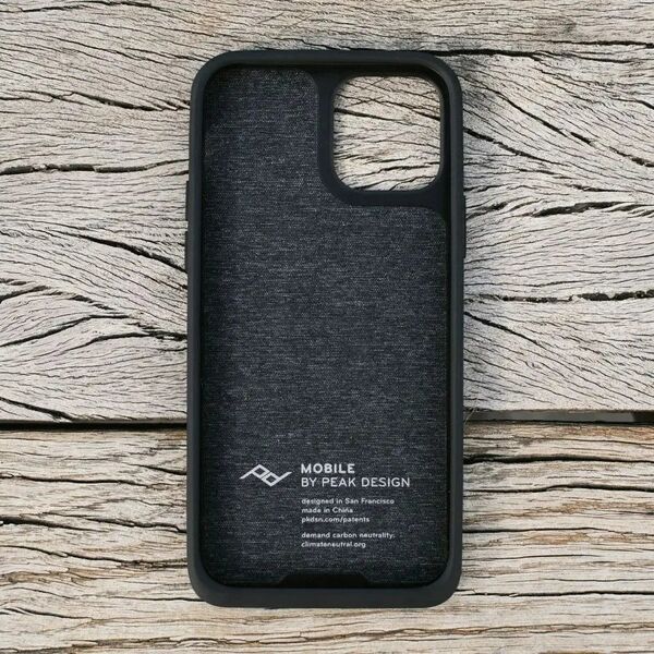 Peak Design Peak Design Mobile Etui Everyday Case Fabric iPhone 14 Plus - Szarozielone