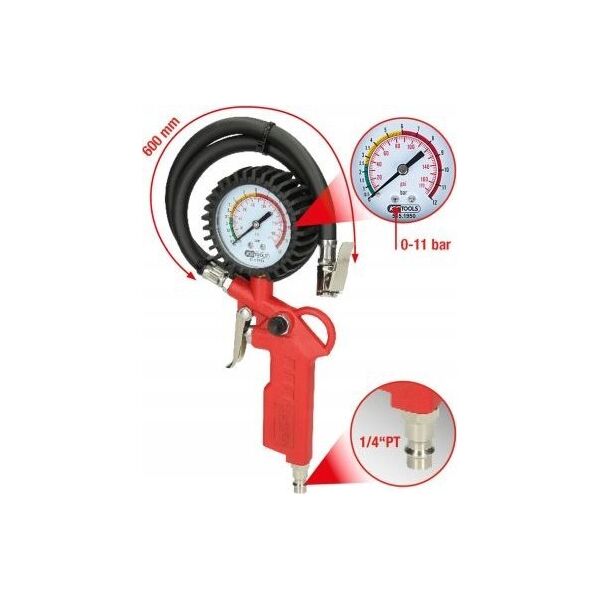 KSTOOLS Pneumatinis padangu priputimo monometras KS-TOOLS
