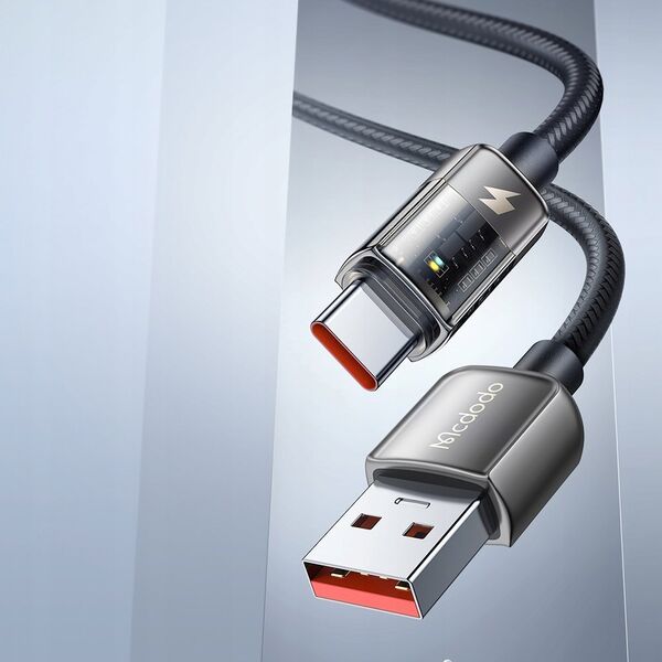 Kabel USB Mcdodo USB-C - USB-A 1.8 m Czarny (CA-3151)