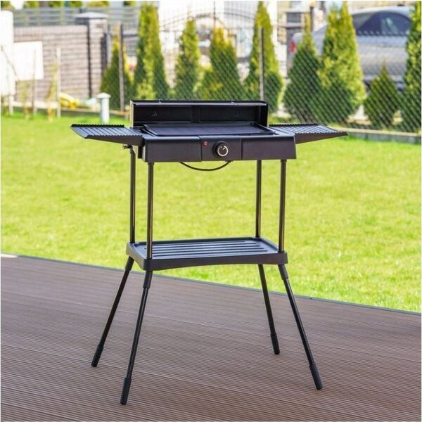 MIR-E003 Grill ogrodowy elektryczny 2 kW 27 cm x 42 cm