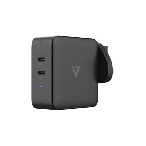 Ładowarka V7 65W USB-C PD GAN AC CHARGER 65W USB-C PD GAN AC CHARGER