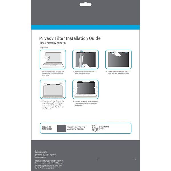 Filtr Gearlab Magnetic Privacy Filter 13.6"