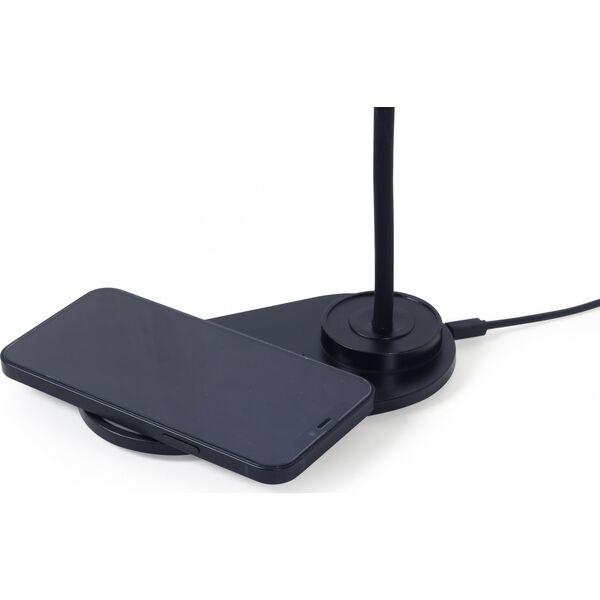 Lampka biurkowa Gembird czarna  (TA-WPC10-LED-01)