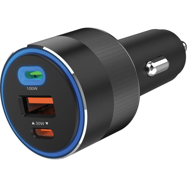 Ładowarka Sandberg Car Charger 3in1 130W USB-C PD
