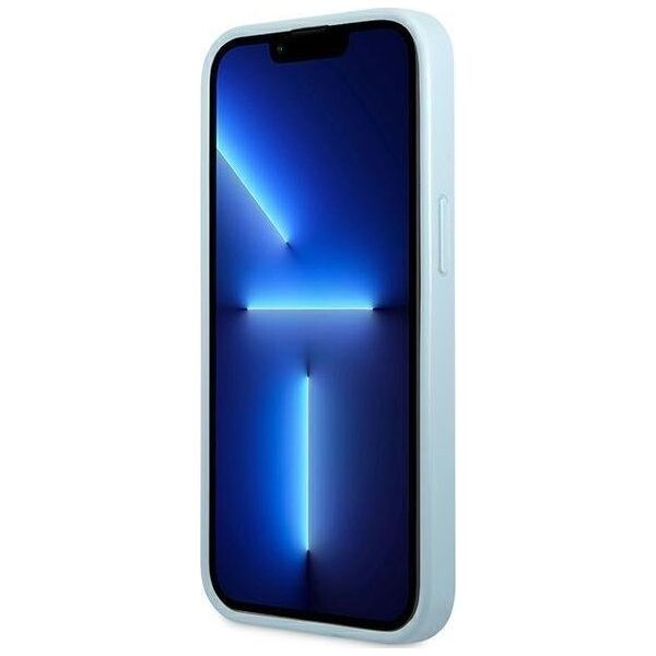 Guess Guess GUHCP13MPS4MB iPhone 13 6,1" niebieski/blue hardcase Saffiano 4G Small Metal Logo