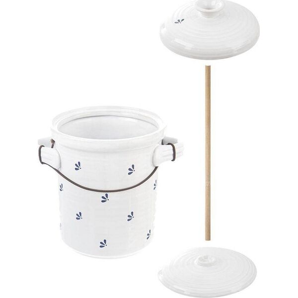 Orion Garnek do kiszenia kapusty ogórków ceramiczny 2,8 l MODROBILA