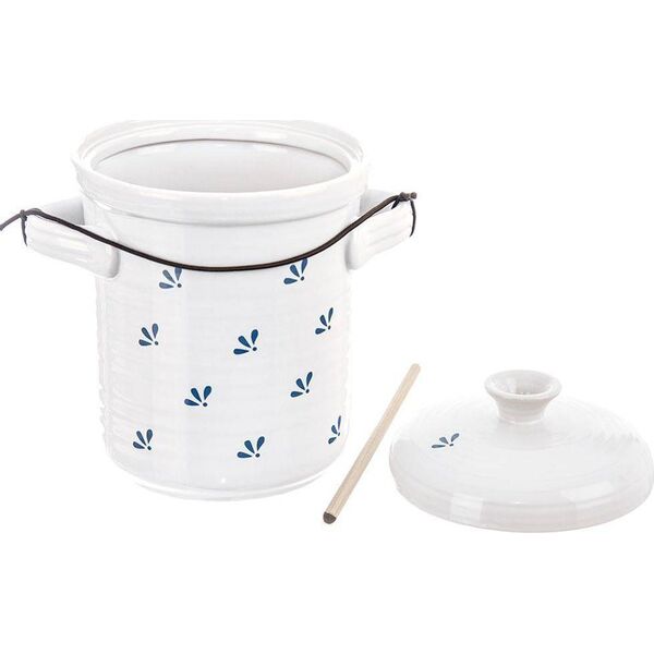 Orion Garnek do kiszenia kapusty ogórków ceramiczny 2,8 l MODROBILA