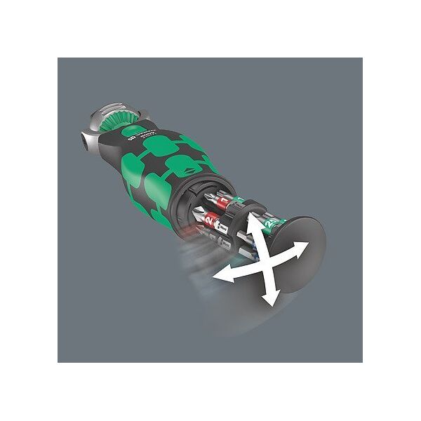 Wiertło Wera WERA ZESTAW KOŃCÓWEK Z GRZECHOTKĄ 3/8" 13cz. 8009 ZYKLOP POCKET SET 1
