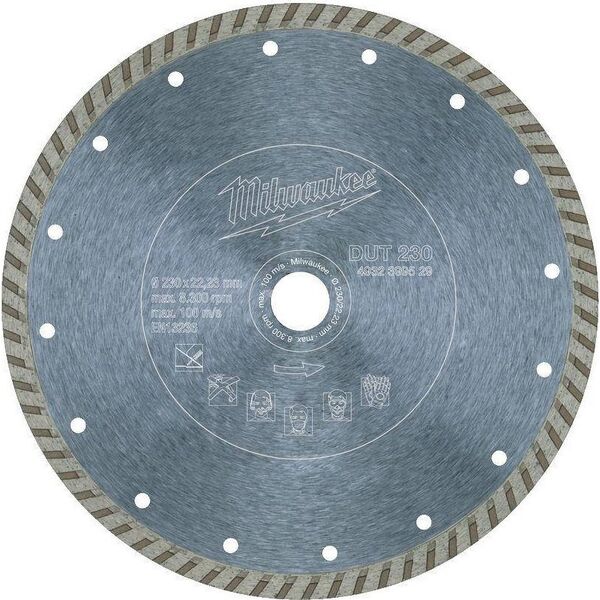 Milwaukee Milwaukee tarcza diamentowa DUT 230mm beton