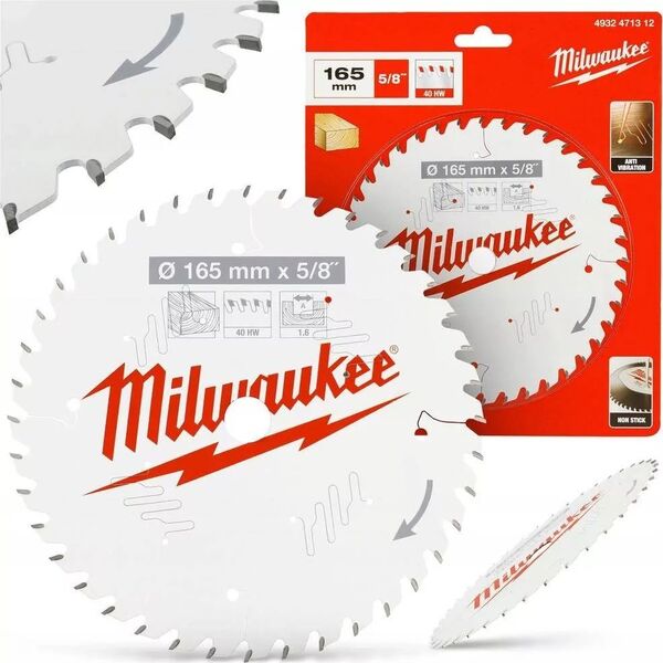 Milwaukee MILWAUKEE PIŁA TARCZOWA 165x15.87x40z CSB P W