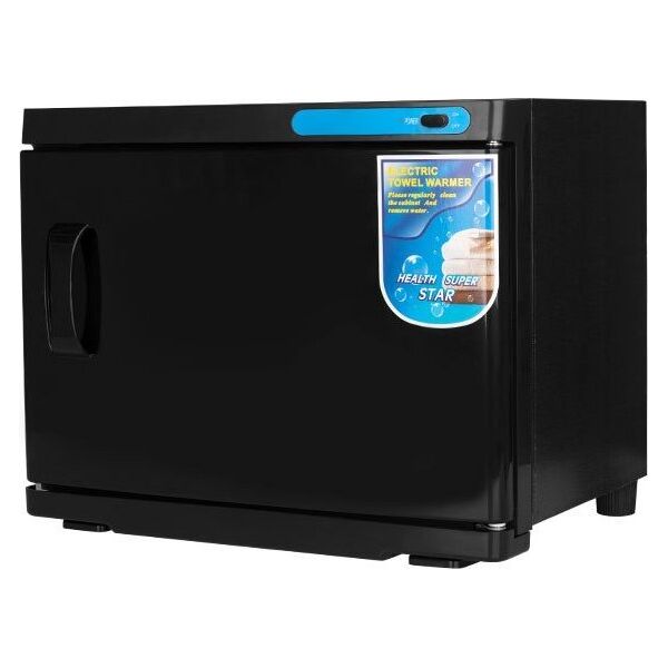 Activeshop Podgrzewacz do ręcznikow ze sterylizatorem UV-C 23 L czarny