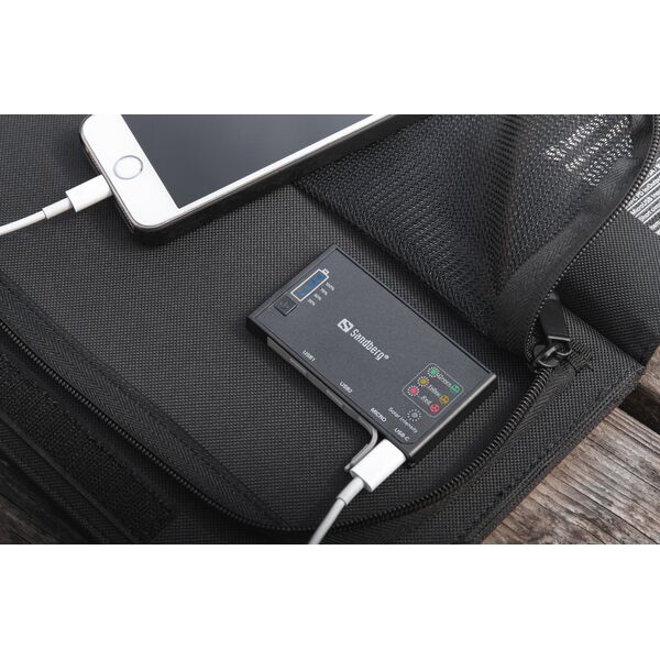 Powerbank Sandberg Sandberg Solar Charger 21W 2xUSB+USB-C
