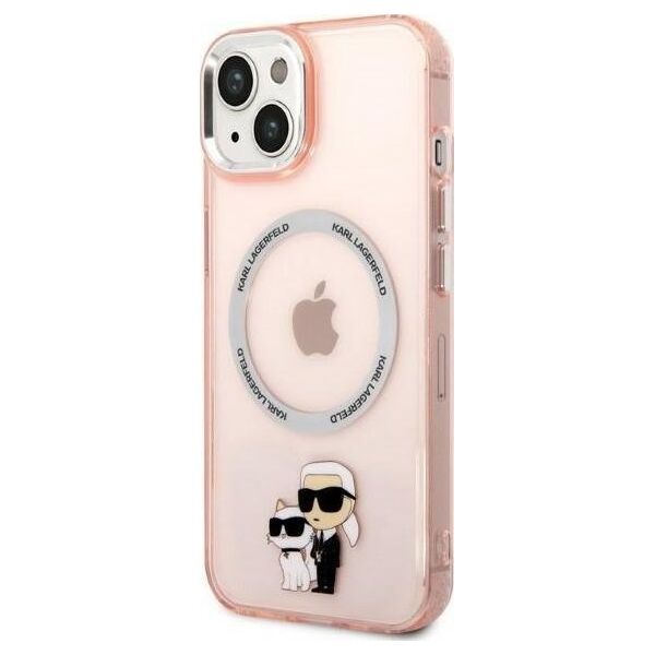 Karl Lagerfeld Karl Lagerfeld IML NFT Karl & Choupette MagSafe - Etui iPhone 14 (różowy)