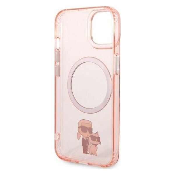 Karl Lagerfeld Karl Lagerfeld IML NFT Karl & Choupette MagSafe - Etui iPhone 14 (różowy)