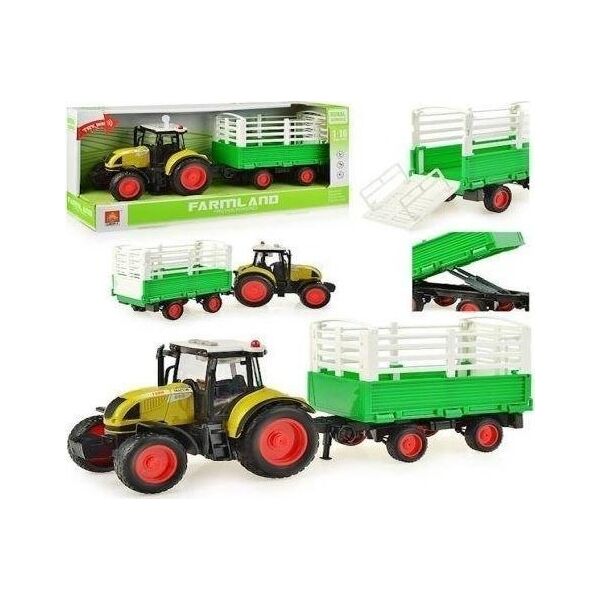 Maksik Traktor z naczepą