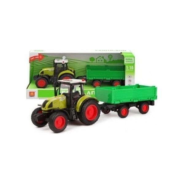 Maksik Traktor z naczepą