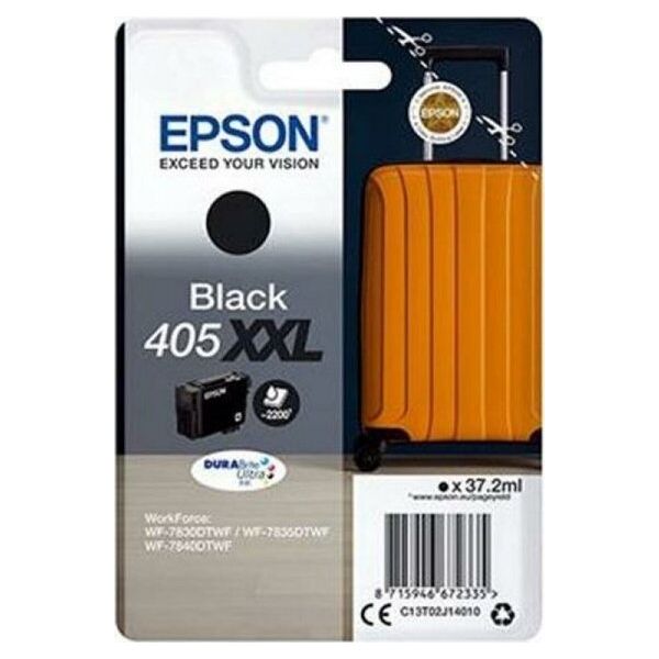 Tusz Epson Oryginalny Wkład Atramentowy Epson 405XXL Czarny