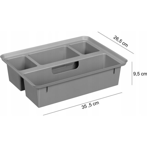 POJEMNIK PRO BOX 14L Z ORGANIZERAMI