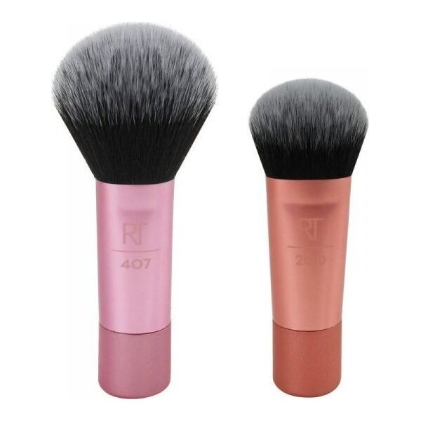 Real Techniques Zestaw Pędzli do Makijażu Real Techniques Mini Brush Duo (2 pcs)