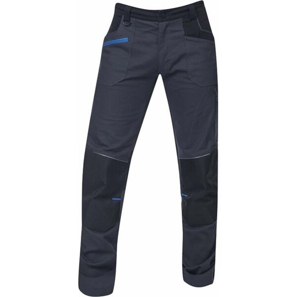 Ardon ARDON 4Xstretch - spodnie robocze pas stretch, 7 kieszeni: na składaną miarkę, śrubokręt, nóż + na nakolanniki, d-ring, - ciemno-szara H6088 54
