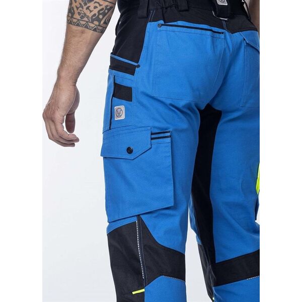 Ardon ARDON 4Xstretch - spodnie robocze pas stretch, 7 kieszeni: na składaną miarkę, śrubokręt, nóż + na nakolanniki, d-ring, - ciemno-szara H6088 54