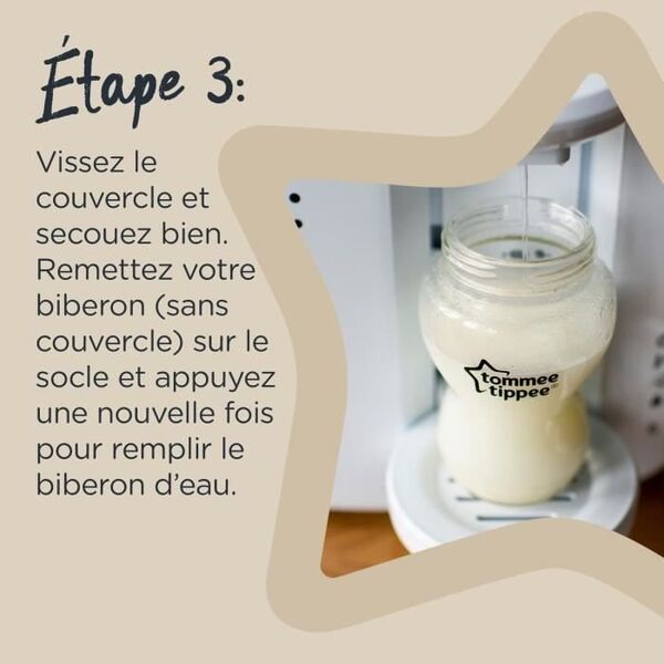 Tommee Tippee TOMMEE TIPPEE Perfect Prep - podgrzewacz do butelek - nowa funkcja hot shot - biala