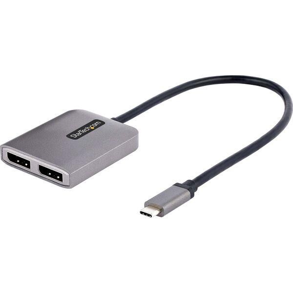 Adapter USB StarTech StarTech.com MST14CD122DP zewnętrzna karta graficzna usb 4096 x 2160 px Szary