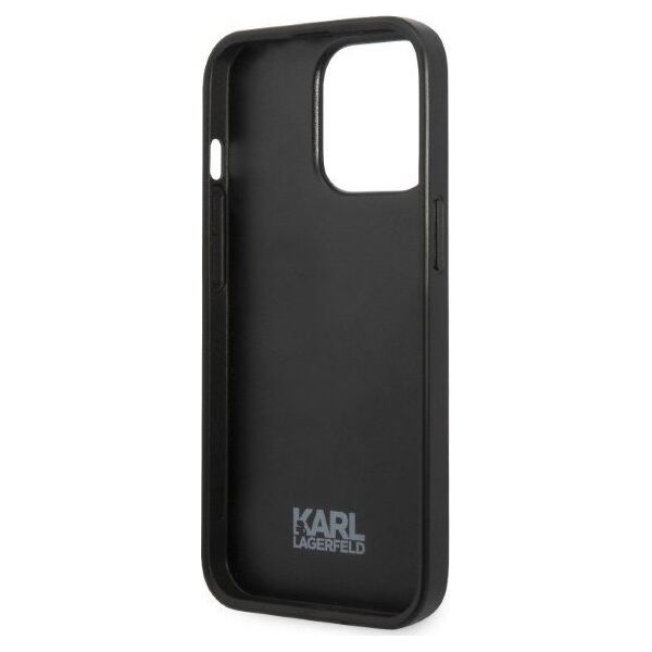 Karl Lagerfeld Etui Karl Lagerfeld KLHCP13XPMNIKPI Apple iPhone 13 Pro Max hardcase czerwony/red Monogram Ikonik Patch