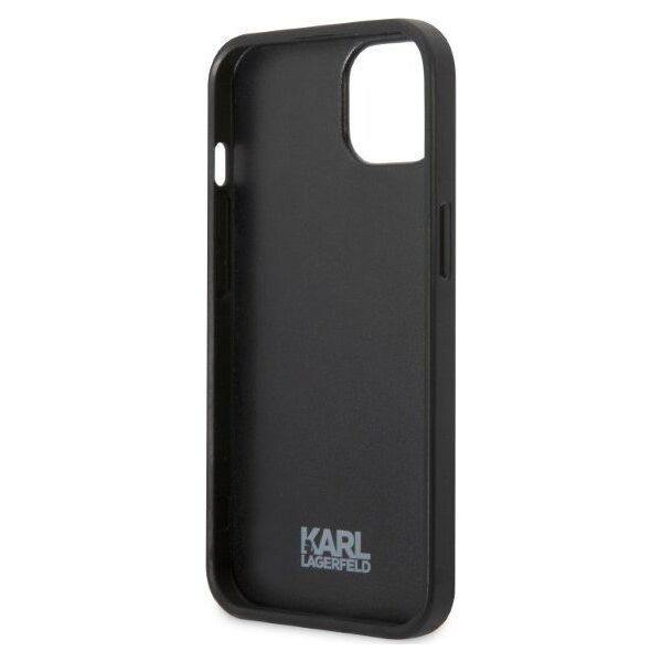 Karl Lagerfeld Etui Karl Lagerfeld KLHCP13SPMNIKBL Apple iPhone 13 mini hardcase niebieski/blue Monogram Ikonik Patch
