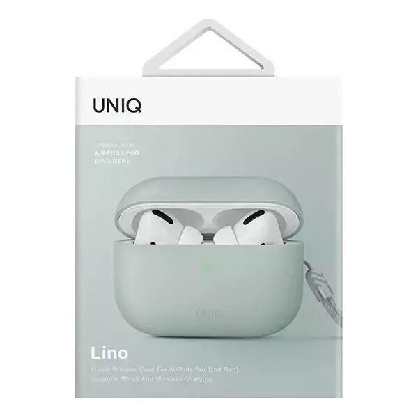 Uniq Etui ochronne AirPods Pro 2 miętowe