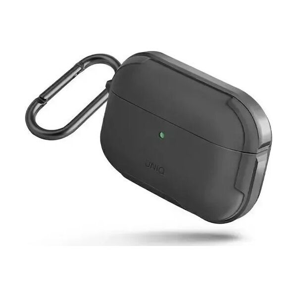 Uniq Etui UNIQ Valencia Apple AirPods Pro szary/gunmetal grey Antimicrobial