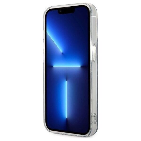 Ładowarka Guess Zestaw Guess etui + ładowarka bezprzewodowa GUBPP14XHMEACSK Apple iPhone 14 Pro Max czarny/black hard case Marble MagSafe
