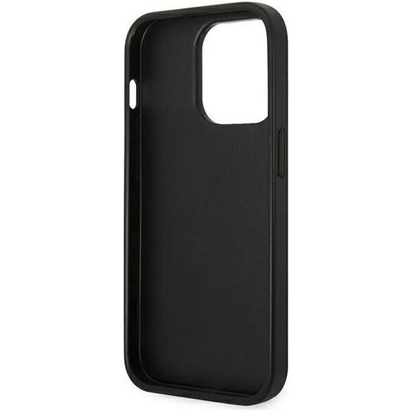 Karl Lagerfeld Etui Karl Lagerfeld KLHCP14XSAPCHK Apple iPhone 14 Pro Max hardcase czarny/black Saffiano Choupette Head Patch