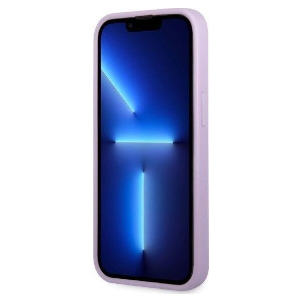 Guess Etui Guess GUHCP13XPS4MU Apple iPhone 13 Pro Max purpurowy/purple hardcase Saffiano 4G Small Metal Logo