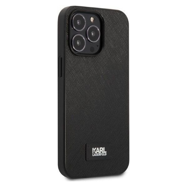 Karl Lagerfeld Etui Karl Lagerfeld KLHCP13XSFMP2K Apple iPhone 13 Pro Max hardcase czarny/black Saffiano Plaque