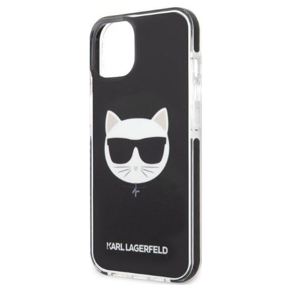 Karl Lagerfeld Etui Karl Lagerfeld KLHCP13MTPECK Apple iPhone 13 hardcase czarny/black Choupette Head