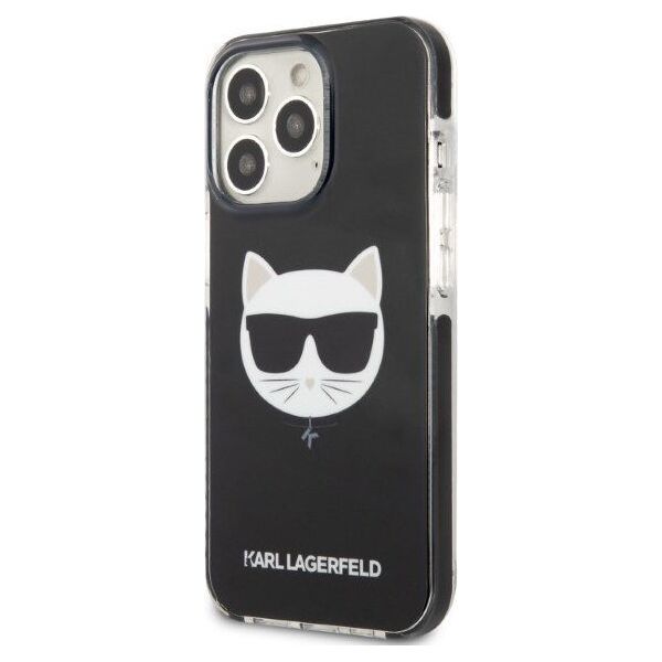 Karl Lagerfeld Etui Karl Lagerfeld KLHCP13XTPECK Apple iPhone 13 czarny/black Choupette Head Black