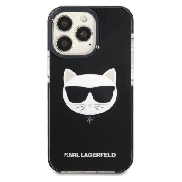 Karl Lagerfeld Etui Karl Lagerfeld KLHCP13XTPECK Apple iPhone 13 czarny/black Choupette Head Black