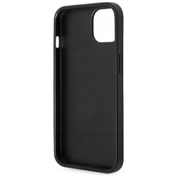 Karl Lagerfeld Etui Karl Lagerfeld KLHCP14SSAPCHG Apple iPhone 14 hardcase srebrny/silver Saffiano Choupette Head Patch